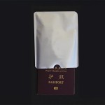 Security Foil for your passport, silver color
